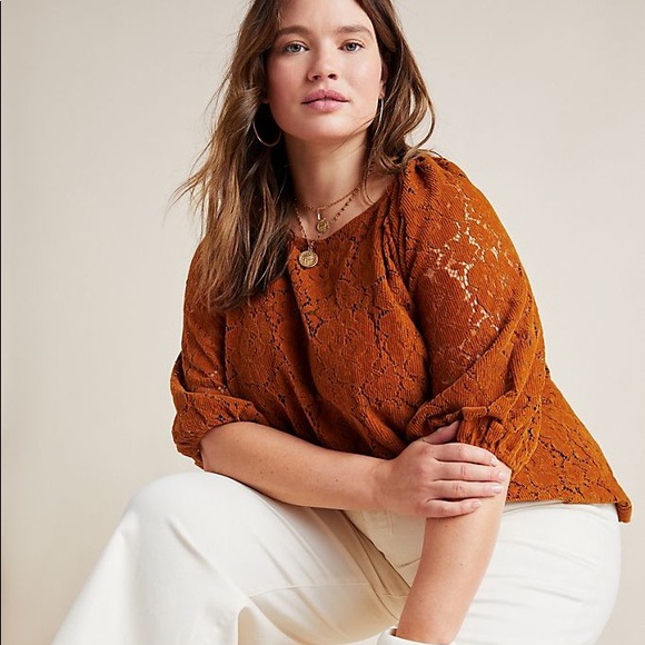 ❤️SOLD❤️ NWT Dolan Norah Floral Corduroy Blouse - Picture 3 of 4